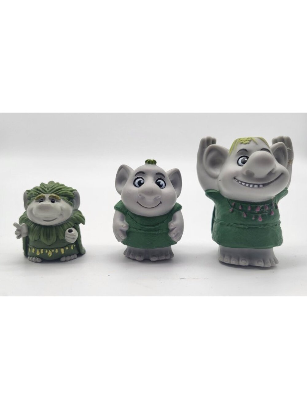 Disney Frozen Rock Trolls Figure Figurine Cake Toppers Toy Lot of 3 Replacement